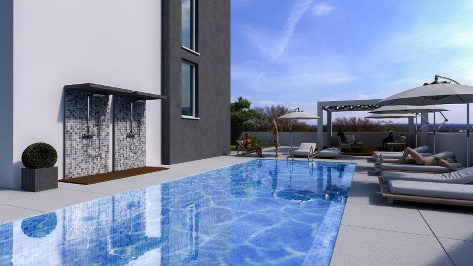 Apartment – 3 bedroom for long term rent, Germasogeia tourist area, Limassol